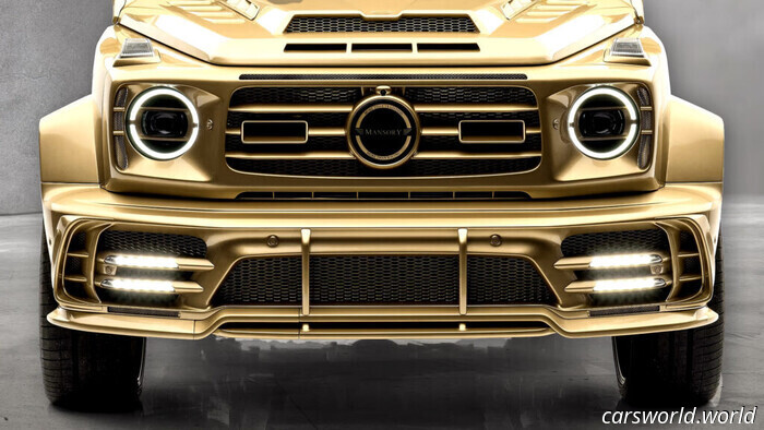 Этот G-Class настолько шикарен, что даже Mansory считает его чрезмерным | Carscoops